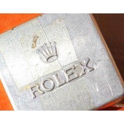 Rolex Vintage Boite métallique ancienne de stockage d'accessoires, outils, pièces détachées horlogères