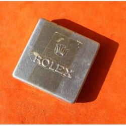 Rolex Vintage Boite métallique ancienne de stockage d'accessoires, outils, pièces détachées horlogères