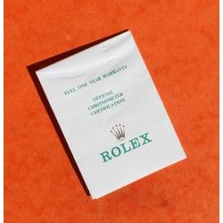 1986 GENUINE VINTAGE PAPER CERTIFICAT PUNCHED ROLEX OYSTER PERPETUAL DATEJUST 16013 WATCHES