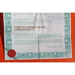 1986 GENUINE VINTAGE PAPER CERTIFICAT PUNCHED ROLEX OYSTER PERPETUAL DATEJUST 16013 WATCHES