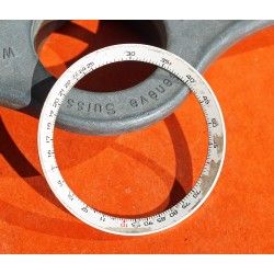 AUTHENTIQUE LUNETTE REGLE DE CALCULS MONTRES BREITLING NAVITIMER & COSMONAUTE, MONTBRILLANT Ø39mm
