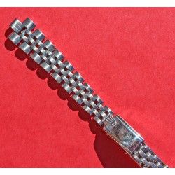 Rolex 70's Vintage Ladies 6251D Datejust, oyster perpetual Jubilee Stainless Steel 13mm folded links Watch Band 68 endlinks