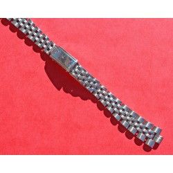 Rolex 70's Vintage Ladies 6251D Datejust, oyster perpetual Jubilee Stainless Steel 13mm folded links Watch Band 68 endlinks