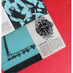 ROLEX 1979 BOOKLET LIVRET MONTRES VINTAGES SUBMARINER, SEA-DWELLER 5513, 1680, 1665, 1680/8 