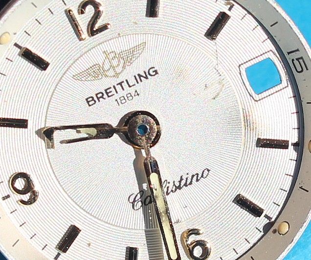 Cadran De Montre BREITLING Chrono Callisto 26,5 Mm Pour Lemania 1873