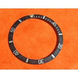 AUTHENTIQUE VINTAGE ROLEX BEZEL FADED INSERT FAT FRONT MONTRES SUBMARINER 5513, 1680, 5512, 1665, 5508, 6538 MARK II