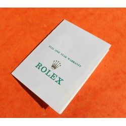 GARANTIE ROLEX 1992 PAPIER MONTRES ROLEX OYSTER PERPETUAL DATEJUST 16220 CERTIFICAT 