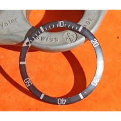 ROLEX FADED VINTAGE BEZEL INSERT FAT FRONT SUBMARINER WATCHES 5513, 1680, 1665, 5512, 5508, 6538 MARK II 
