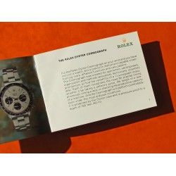 1982 RARE VINTAGE ROLEX DAYTONA BOOKLET-6263-6265***