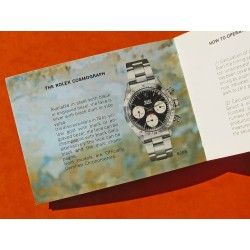 1982 RARE VINTAGE ROLEX DAYTONA BOOKLET-6263-6265***