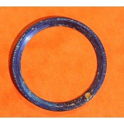 RARE INSERT LUNETTE BLEU ROLEX SUBMARINER 16613, 16618, 16803, 16808 AVEC PERLE LUMINOVA 