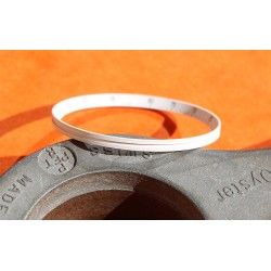VINTAGE LUNETTE DISQUE TACHYMÈTRE BLANC DE MONTRES BREITLING Ø30mm