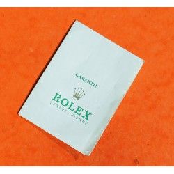 GARANTIE ROLEX 1995 PAPIER MONTRES ROLEX OYSTER PERPETUAL CERTIFICAT 