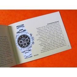 Vintage Rolex 16523 16520 Daytona Cosmograph Manual Booklet 1988