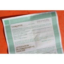 GARANTIE ROLEX 1977 PAPIER MONTRES ROLEX OYSTER PERPETUAL 6916 CERTIFICAT 