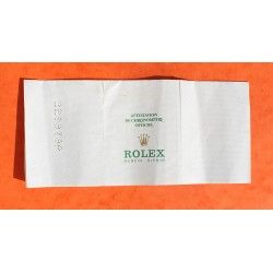 GARANTIE ROLEX 1977 PAPIER MONTRES ROLEX OYSTER PERPETUAL 6916 CERTIFICAT 