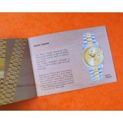 ★★ RARE VINTAGE 1988 ROLEX DAY-DATE BOOKLET-★★