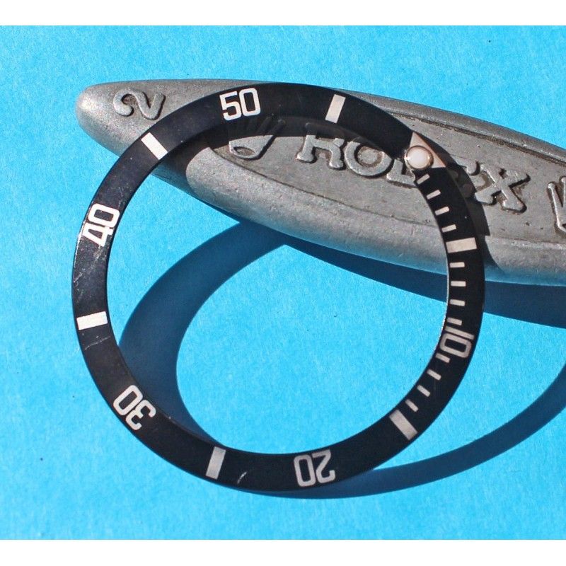 Stunning Rolex FADED BLUE color Submariner date 16800, 168000, 16610 watches bezel Insert  Inlay & Tritium CREAMY