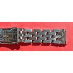 BREITLING POLISHED PILOTBAND 18mm LINK FOR 20mm BRACELET  polished