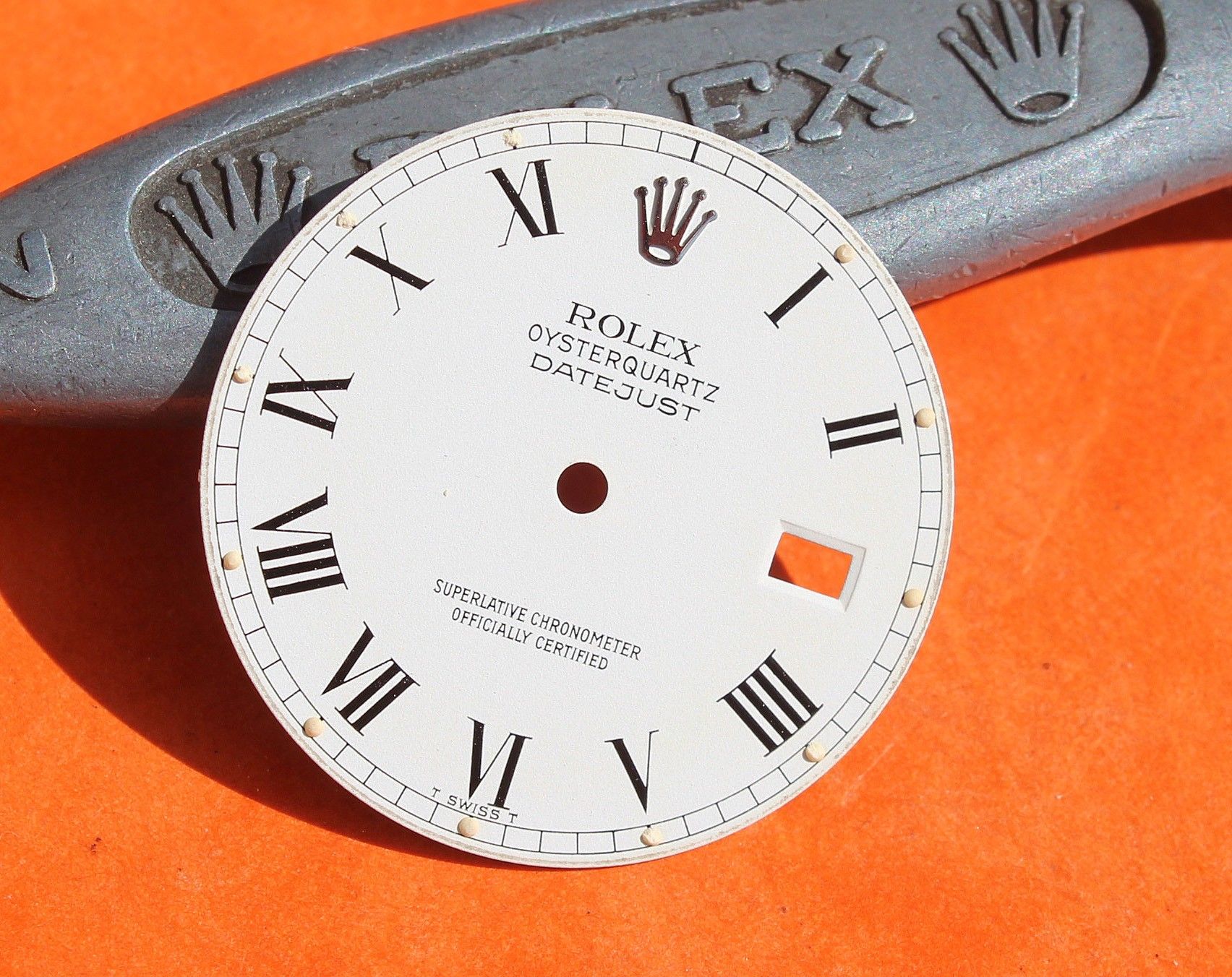 rolex oysterquartz dial