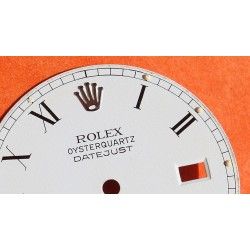 Rolex Vintage Faded OysterQuartz 17000 Datejust dial 70's Gold baton markers Patina gold color for restore or repair