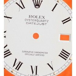Rolex Vintage Faded OysterQuartz 17000 Datejust dial 70's Gold baton markers Patina gold color for restore or repair