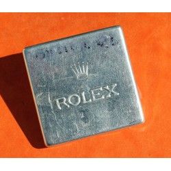 Rolex Vintage 50's Aluminum Watch Parts Tin Box tools Display Container hands, dials, insert, bezel, watchmaker horology spares