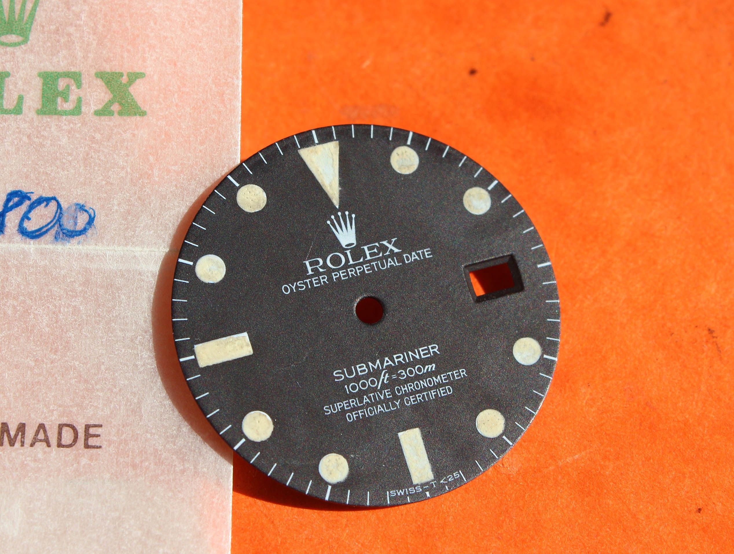 Rolex submariner clearance date 16800