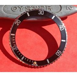 ☆★Stunning Vintage Black Rolex Submariner date watch Bezel Insert 16800, 16610, 168000☆★ 