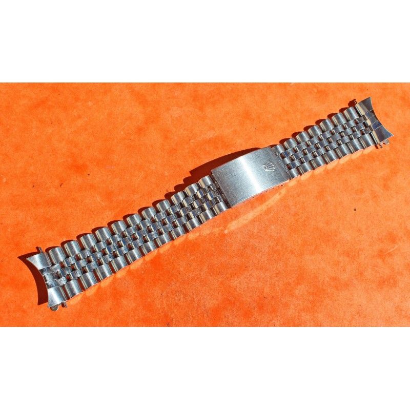 1977 Rolex Jubilee 62510H Stainless Steel Man Watch Bracelet 20mm 1675, 1016, 5513, 1601, 1501 code clasp B