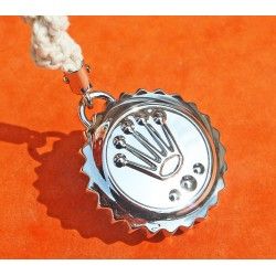 ♛ Collectible Rolex Triplock Submariner crown stainless steel key ring, keychain, holder baselworld 2011, collectables goodies ♛