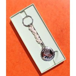 ♛ Collectible Rolex Triplock Submariner crown stainless steel key ring, keychain, holder baselworld 2011, collectables goodies ♛