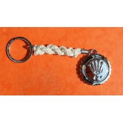 ♛ Collectible Rolex Triplock Submariner crown stainless steel key ring, keychain, holder baselworld 2011, collectables goodies ♛