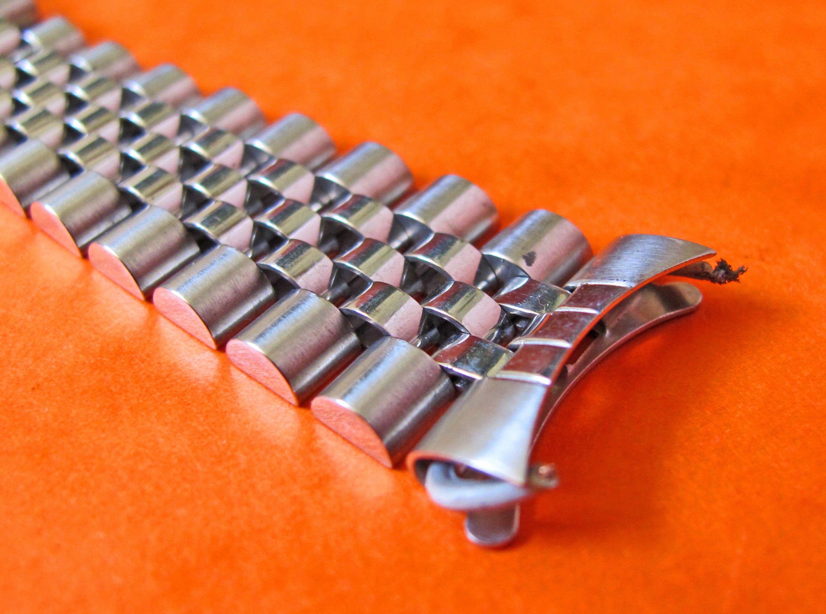 19mm Stainless Steel Replacement Jubilee Watch Bracelet For Rolex Datejust  34mm | eBay