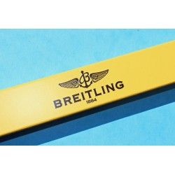 BREITLING YELLOW STORAGE BOX WATCH DOCUMENTS - PAPERS -GUARANTEE