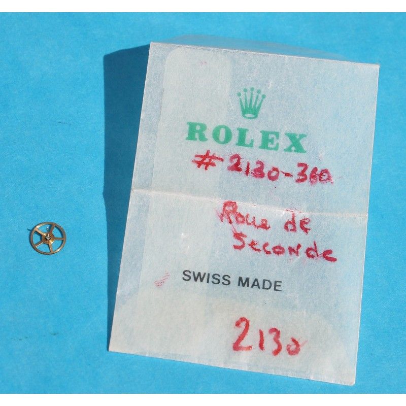 ROLEX Roue de Seconde Cal automatique 2130, 2135 ref 2130-360