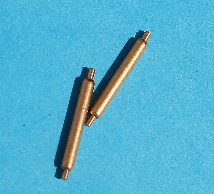 Rare Rolex Strongs Factory Gold Plated Spring Pins To Fit Rolex Bracelet Clasp 16mm