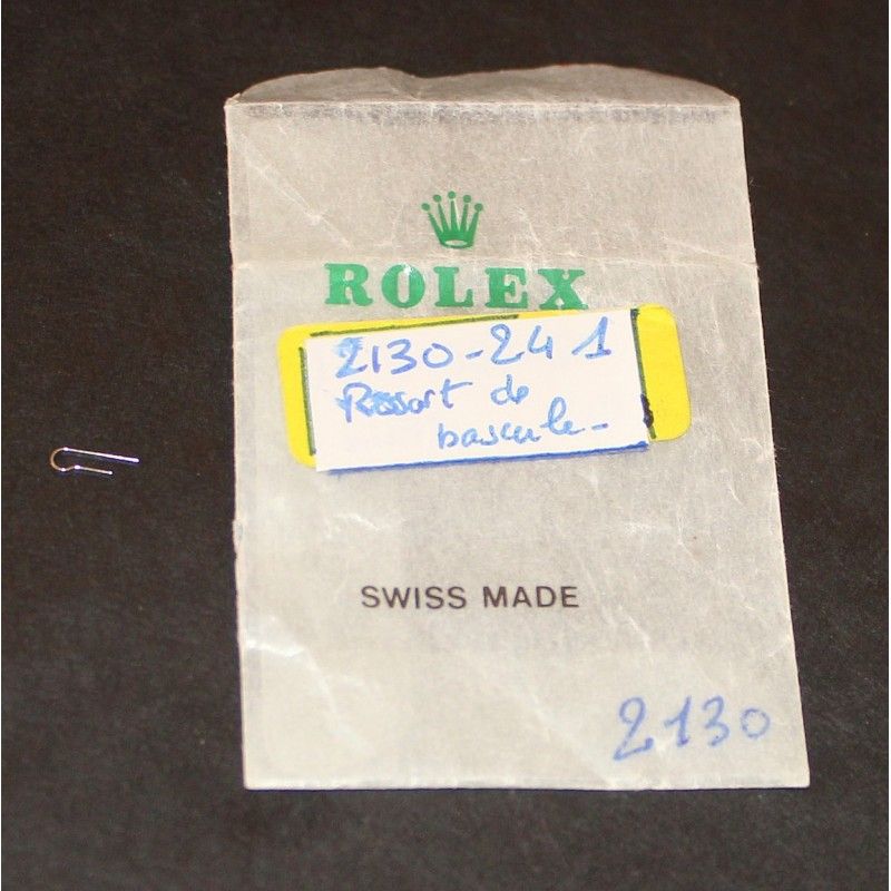 ROLEX Ressort d'arrêt de balancier Cal automatique 2130, 2135 ref 2130-245 montres dames