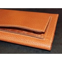 GENUINE LUXURY ROLEX TOBACCO COLOR LEATHER CARD HOLDER TRAVEL