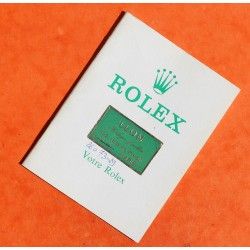 ROLEX LIVRET 1973 VOTRE ROLEX OYSTER" MONTRES VINTAGES SUBMARINER, EXPLORER GMT DAYTONA 5513, 1680, 1665, 1016, 1675, 6263