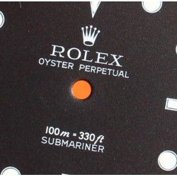 ★★ RARE & UNIQUE ROLEX VINTAGE SUBMARINER 5508 100m 330ft CADRAN TRITIUM CHAPTER RING DIAL ★★