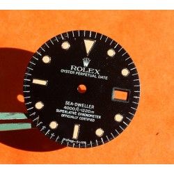 ♛ GENUINE ROLEX 16660, BLACK GLOSSY TRITIUM DIAL WATCH SEA-DWELLER  3035, 3135 MOVEMENT ♛ 