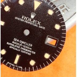 ♛ GENUINE ROLEX 16660, BLACK GLOSSY TRITIUM DIAL WATCH SEA-DWELLER  3035, 3135 MOVEMENT ♛ 