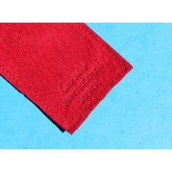 Etui pochette écrin Luxe Suédine CARTIER Velours rouge
