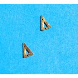 Rolex fourniture & habillage montres : triangles, or 18k cadran de montres Rolex Submariner 16753, 16758, 1680/8, 16808