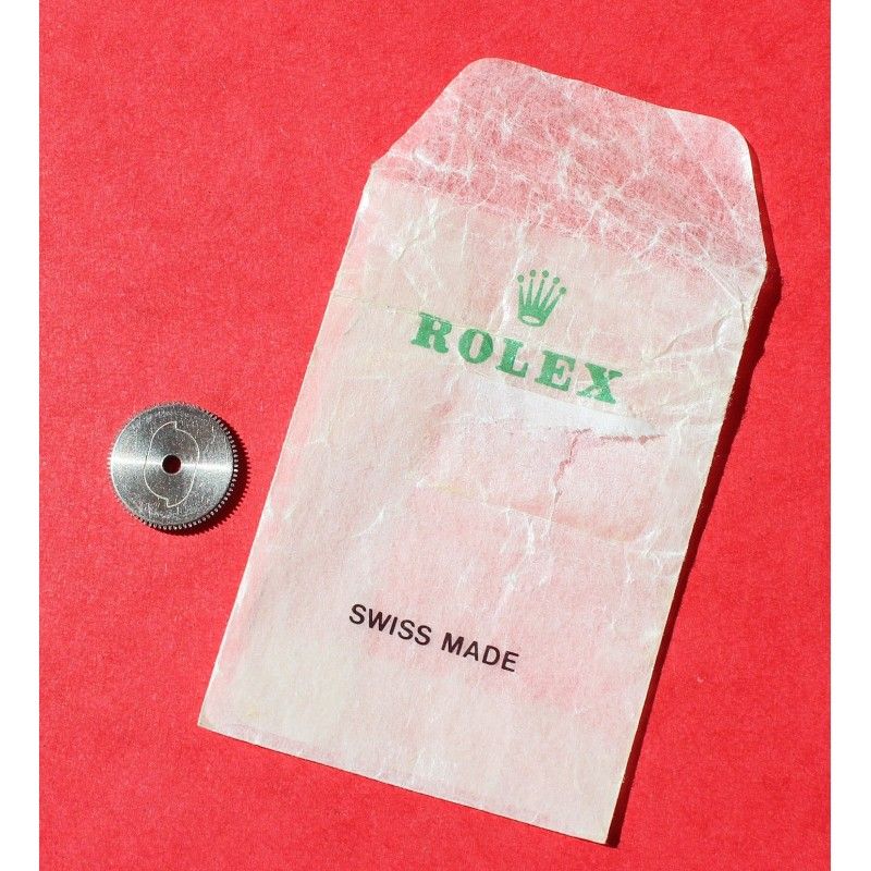 ROLEX Pièce mécanique horlogère montres dames ARBRE DE BARILLET + RESSORT CAL 2130, 2135 ref 2130-310, 2130-311