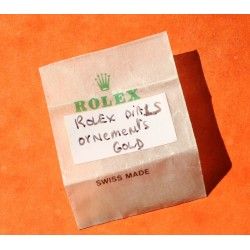 Rolex fourniture et habillage montres : couronnes index or 18k cadran de montres Rolex oyster Perpetual