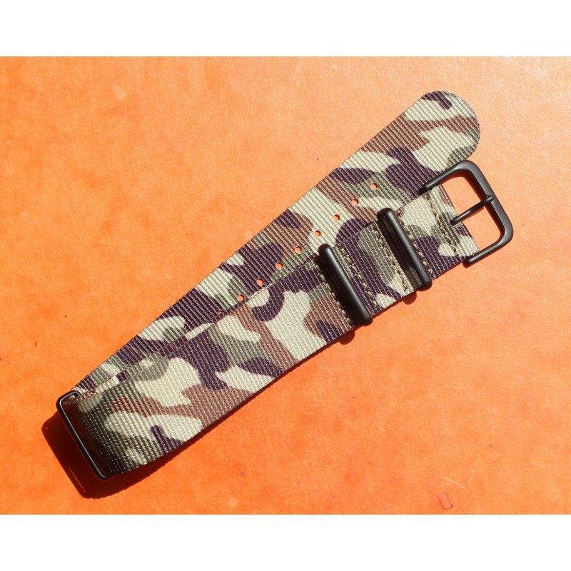 RARE CAMOUFLAGE NATO STRAP 20mm