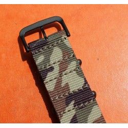 RARE NATO CAMOUFLAGE AVEC BOUCLE BROSSEE