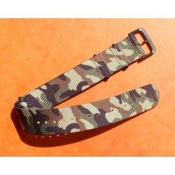 RARE NATO CAMOUFLAGE AVEC BOUCLE BROSSEE